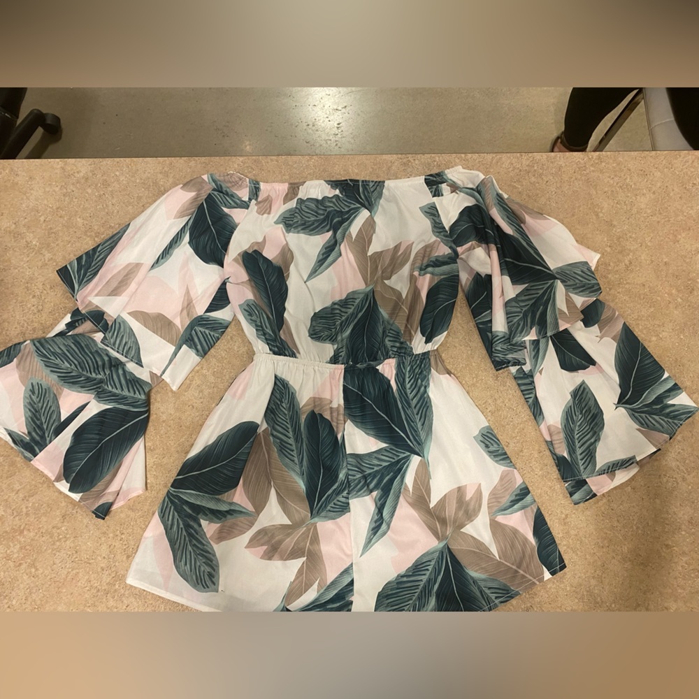 Misguided Tropical Romper